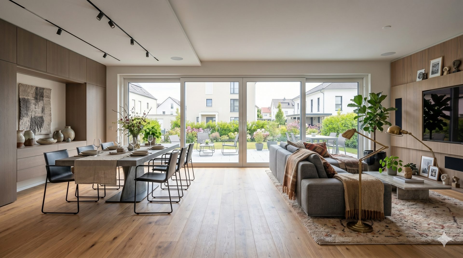 Virtual Staging — leere Räume digital möbliert — Bildraum